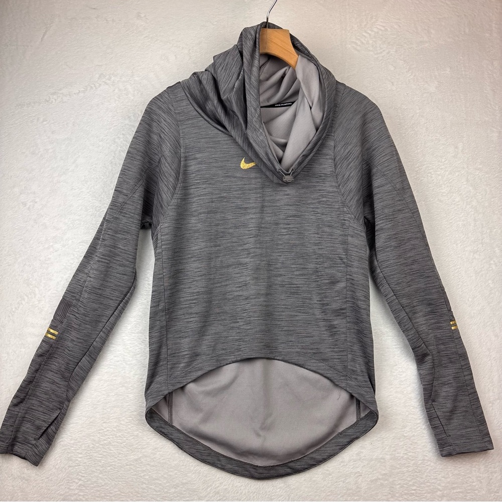 Nike Gray Long Sleeve Hoodie